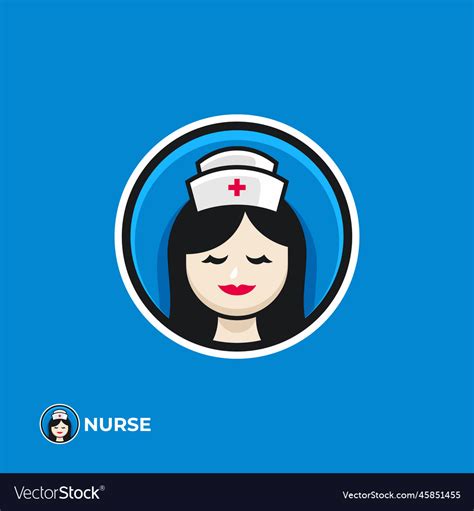 Nurse Logo Royalty Free Vector Image Vectorstock