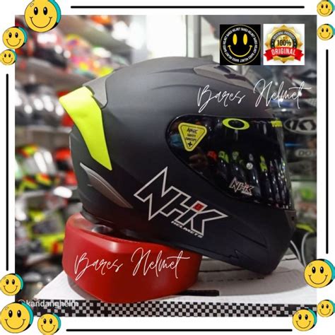 Helm NHK RX 9 Black Paket Ganteng NHK RX9 Lazada Indonesia