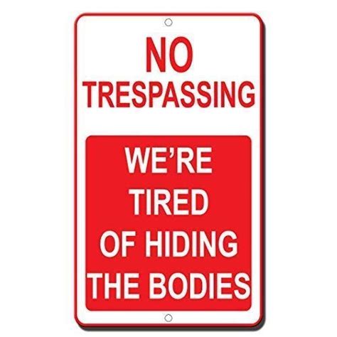 Buy Collectible Wall Art 16x12inno Trespassing Were Tired Of Hiding