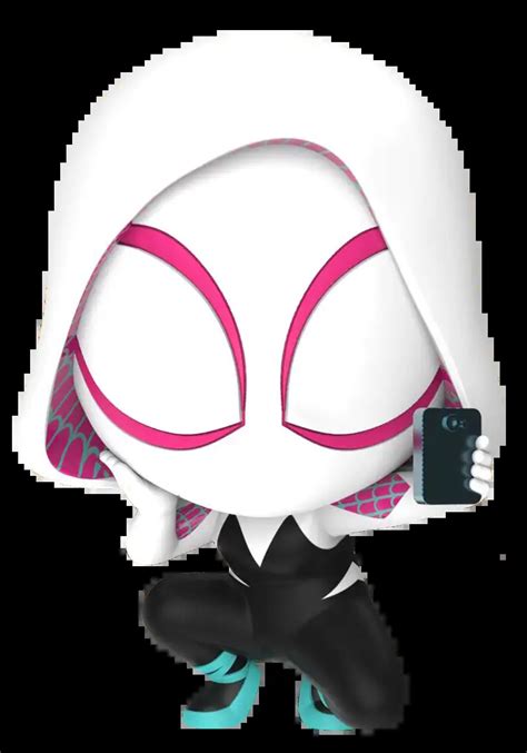 Spider Man Into The Spider Verse Spider Gwen Cosbaby Hot Toys Bobble Head Figure