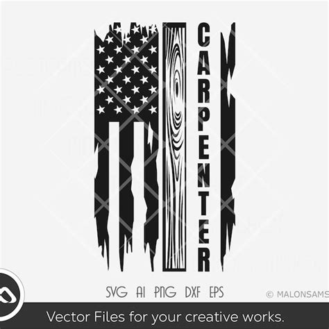 Us Carpenter Svg Etsy