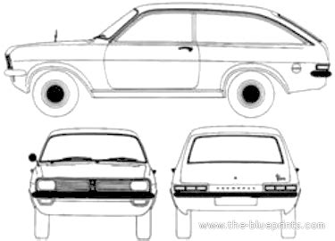 Vauxhall Viva Hc Deluxe Estate Vauxhall Drawings Dimensions