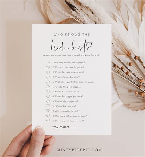 How Well Do You Know The Bride Minimalist Who Knows The Etsy