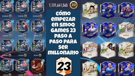 COMO EMPEZAR EN SMOQ GAMES 23 PACK OPENER PASO A PASO PARA SER