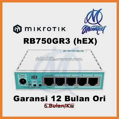 Jual MIKROTIK RB 750 GR3 | Shopee Indonesia