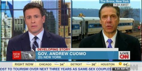 Andrew Cuomo My Brother Chris Cuomo Is One Of The Only Reporters I