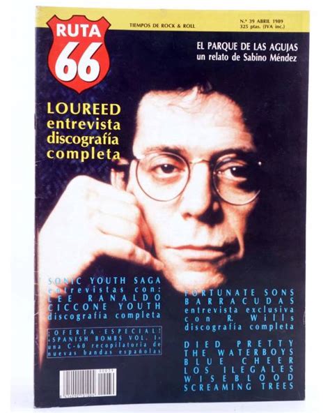 Revista Ruta N Abril Lou Reed Entrevista Discograf A