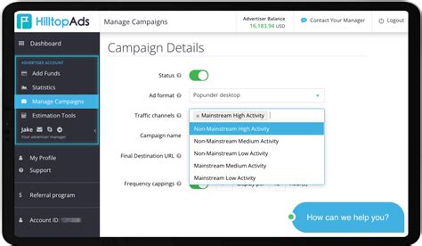 How To Launch And Manage Ad Campaigns In HilltopAds