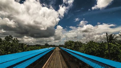 Rail Station Time Lapse Video Nikon D Youtube