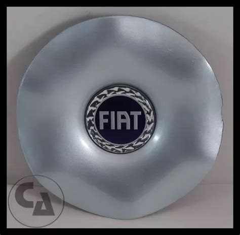 Calota P Roda Fiat Marea Sedan Sw Prata Aro Emblema Azul Mercadolivre