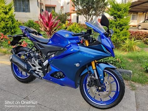 Used Yamaha Yzf R15 V4 Racing Blue 2021 Model Pid 1421547051 Bike For Sale In Bengaluru