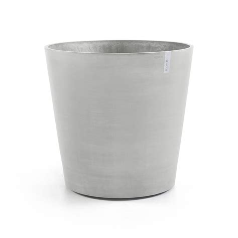 Ecopots Amsterdam White Grey Met Wielen Kopen Tip