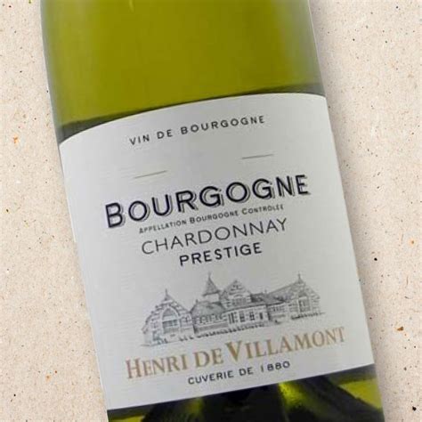 Henri De Villamont Bourgogne Chardonnay Prestige Strictly Wine