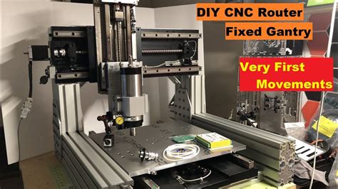 Diy Cnc Router First Movements And Other Projects Cnc Machine