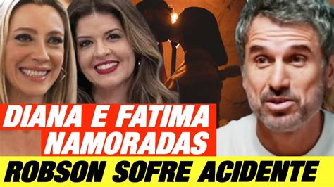 MANIA DE VOCÊ Fátima e Diana viram namoradas e Robson sofre acidente