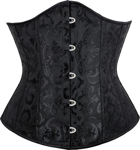 Alivila Y Fashion Corset Womens Brocade Underbust Boned