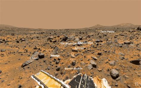 Pathfinder 360 Mars Exploration Section NASA Mars Exploration