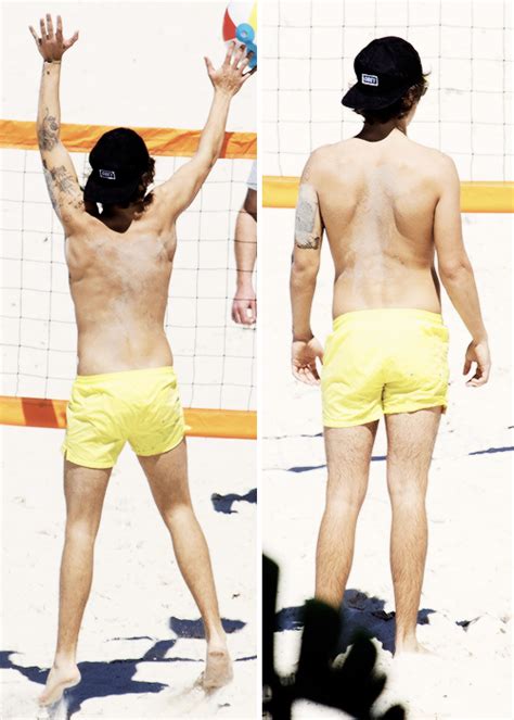 Harry Styles Harry Styles Punk Rocker Back Muscles