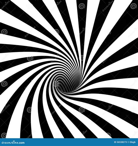 Espiral Blanco Y Negro Stock De Ilustraci N Ilustraci N De Blanco