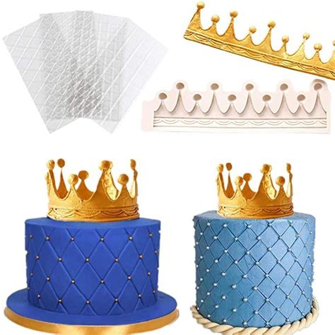 Prince Crown Mold For Fondant Cake Topper