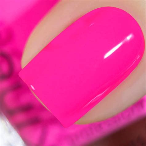 Neon Hot Pink Nail Polish