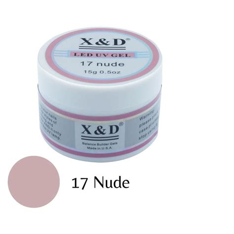 Gel XD Nude G Alongamento Unhas De Gel Led Uv XD Shopee Brasil