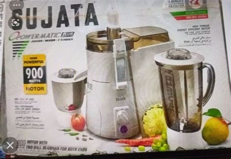 Sujata Powermatic Plus 900 Watt Juicer Mixer Grinder Capacity 2 Jars