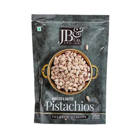 Buy Jb Co Roasted Salted Pistachios G Pista Dry Fruit Tasty Y