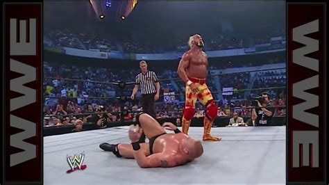 Brock Lesnar Vs Hulk Hogan Full Match YouTube