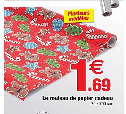 Offre Le Rouleau De Papier Cadeau Chez Bazarland