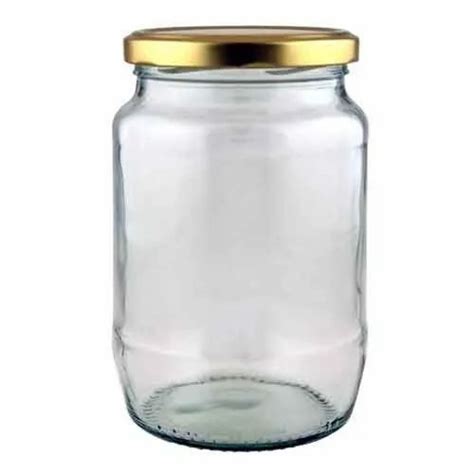 Metal Transparent 1 Kg Glass Honey Jar Size Dimension 17 5x10 Cm Rs