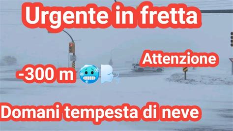 Urgente Che Sorpresa Una Forte Tempesta Di Neve Colpir L Italia