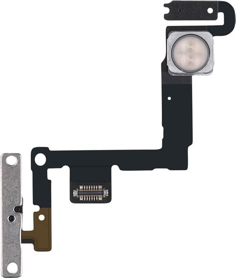 Risidamoy Power Button Flash Light Flex Cable Replacement For Iphone 11 Fix On Off