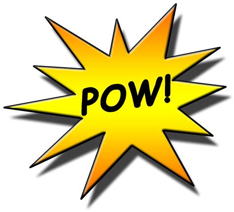 Pow Sign Clipart Best