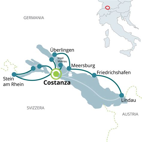 Carta Tour N 2558 E5 Dal Lago Di Costanza Fino A 7