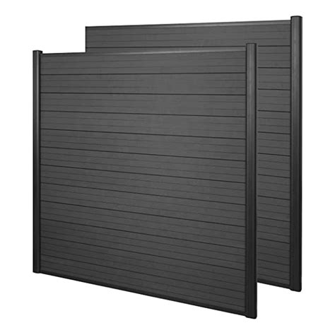 Easily Assembled Rot Proof Wpc Board Wood Plastic Composite Fencing