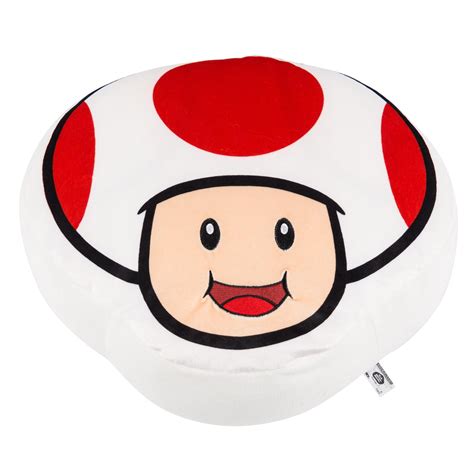 Super Mario Toad Mega Plush- 13" - Walmart.com