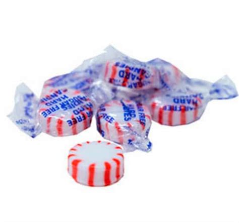 Beulah's Sugar Free Peppermint Starlight Mints, 1 Pound Package, 90 Pieces, Sugar Free Candy, 1 ...