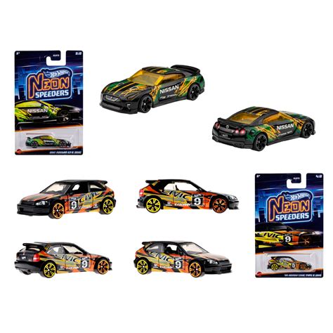 T Hunted Todos Os Carros Da Nova S Rie Neon Speeders Da Hot Wheels