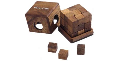 Philos Cube European Wood Puzzles Puzzle Master Inc