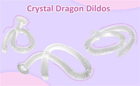 Amazon Difemstoy Inch Super Long Dragon Dildos Clear Monster Snake Anal Butt Plugs
