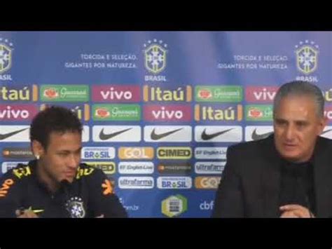 Neymar Rompe A Llorar Ante Las Declaraciones De Tite Youtube