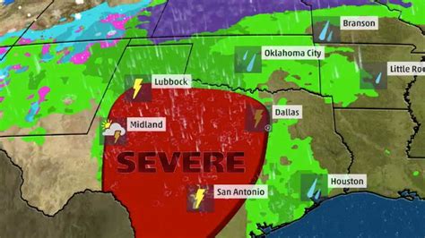 Severe Threat Targets South This Weekend