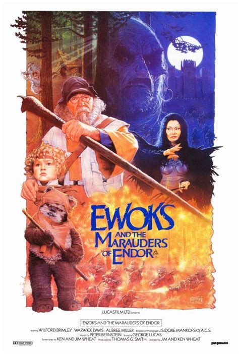 Ewoks The Battle For Endor Star Wars Poster Ewok Star Wars Movie