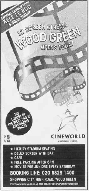 Cineworld Cinema - Wood Green in London, GB - Cinema Treasures