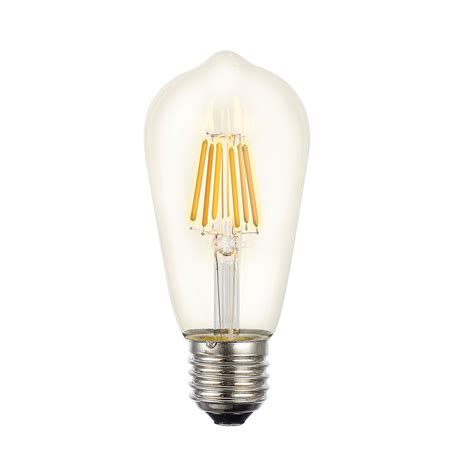 Filament St64 Led 8w E27 Dimmable Warm White Lst648wes27d