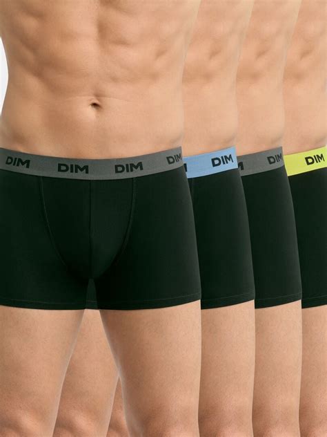 Lot De 4 Boxers DIM Noir Kiabi 30 00