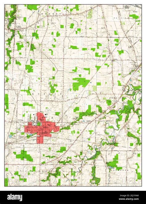 Oberlin Ohio Map Hi Res Stock Photography And Images Alamy