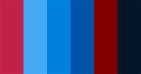 Blue & Maroon Color Scheme » Blue » SchemeColor.com