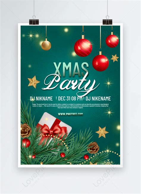 Christmas Party Poster Template Psd Ai Vector Brandpacks Ubicaciondepersonas Cdmx Gob Mx